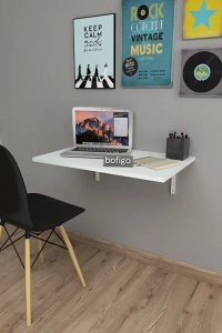 72 X 45 Cm Katlanır Masa Duvara Monte Masa Mutfak Masası Balkon Masası Çalışma Masası